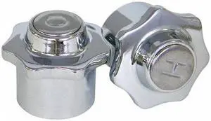 ZORO SELECT 99-0112 Faucet Repair Parts, Metal, 1-9/16" x 15/16"