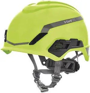 MSA SAFETY 10194796 Climbing Hard Hat, V-Gard(R) H1, Polyethylene, 4 Point