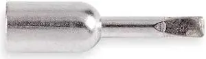 WELLER PL151 Soldering Tip, 1/4 in Thread On, 0.13 in, For Use With Mfr. No.
