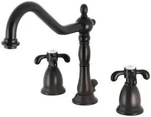 KINGSTON BRASS KS1995TX KS1995TX 8" Widespread Bathroom Faucet, Oil Rubbed