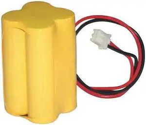LUMAPRO 48H466 Battery,NiCad,DC4.8V,650mAh