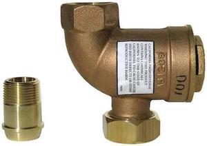 BELL & GOSSETT 8C-S-3-125 Steam Trap,125 psi,353F,3-5/32 In. L