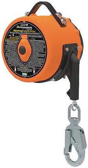 MSA 62810-00US Self-Retracting Lifeline, 310 lb Weight Capacity, Gray