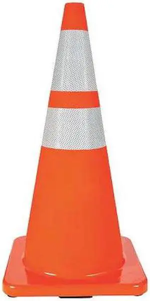ZORO SELECT 6FHA1 Traffic Cone,28In,Orange