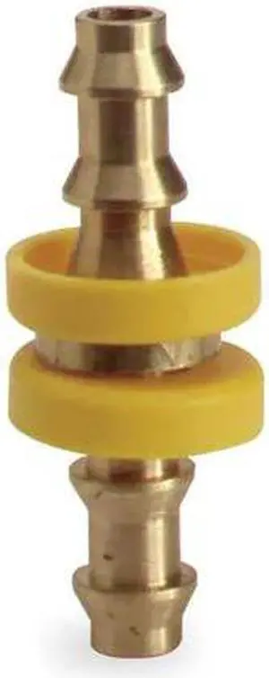 ZORO SELECT 5A249 Hose Mender,1/4 In. ID,Brass