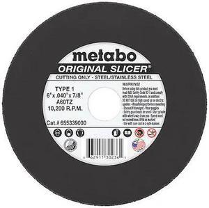 Metabo Slicer Cut Off Wheel 6" X .040"