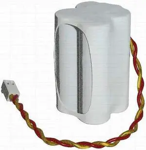 HUBBELL LIGHTING - DUAL-LITE 012089401 Battery,Nickel Cadmium,4.8V,0.6A/HR.