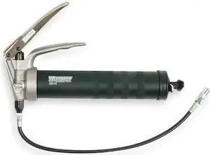 WESTWARD 4BY75 Grease Gun,Pistol,Hose,7500 psi