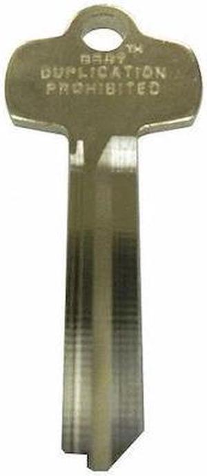BEST 1A1DD1KS208KS800 Key Blank,BEST Lock,Standard,DD Keyway