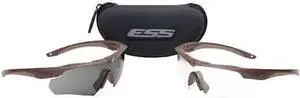 ESS 740-0463 Crossbow Kit, Safety Glasses, Anti-Fog & Anti-Scratch, Smoke/Clear