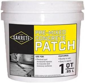 SAKRETE 120547 1 qt. Gray Pre-Mixed Concrete Patch