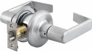 BEST QTL230E626RAFLR Lockset, Mechanical, Cylindrical, Passage