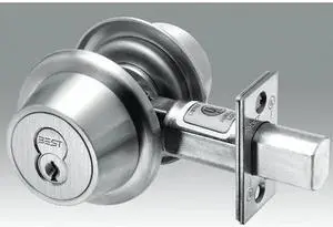 BEST 8T27LSTK626 Deadbolt, Cylindrical, 2-3/8" Backset