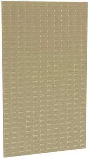 AKRO-MILS 30161BEIGE Louvered Panel, 36 x 5/16 x 61 In