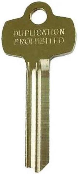 BEST 1A1TE1KS473KS800 Key Blank,Standard,TE Keyway,1/2in.
