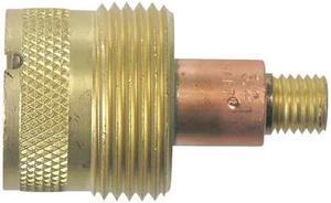MILLER ELECTRIC 995795S Gas Lens Large,Copper/Brass,1/8 In,PK2