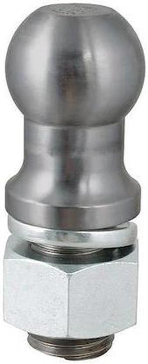 CURT 40089 Trailer Ball,2"x3-1/2" Shank,Raw Stl,3"