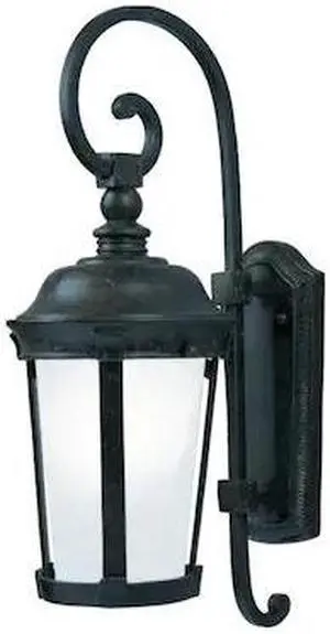 MAXIM LIGHTING 56093FSBZ Dover LED E26 1-Light 8" Wide Bronze Outdoor Wall MAXIM LIGHTING 56093FSBZ Dover LED E26 1-Light 8" Wide Bronze Outdoor Wall