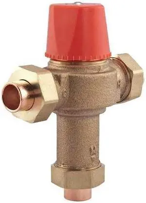 WATTS 3/4 LF 1170-US Mixing Valve,Brass,0.5 to 23 gpm