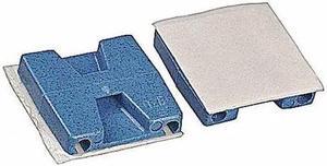 TY-RAP TC5342A-NDT Metal Detectable Cable Tie Mount, Nylon 6/6, Blue, 1.13 in L