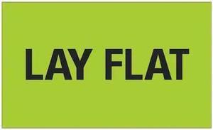 TAPE LOGIC DL1127 Tape Logic® Labels, "Lay Flat", 3" x 5", Fluorescent Green,