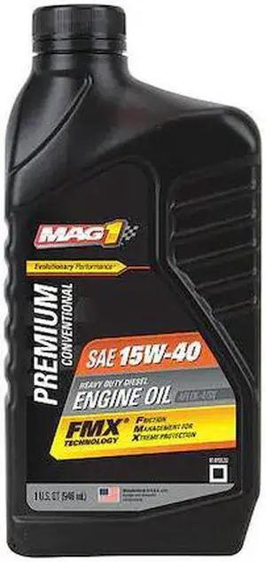 MAG 1 MAG61658 Diesel Engine Oil, 1 Qt., 15W-40