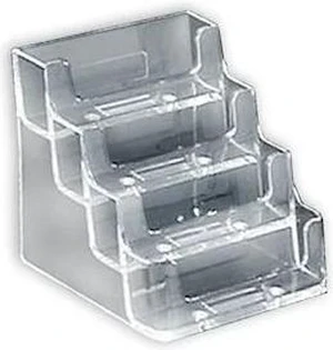 AZAR DISPLAYS 252004 Four-tier Business/Gift Card Holder. Inside Dimension: AZAR DISPLAYS 252004 Four-tier Business/Gift Card Holder. Inside Dimension:
