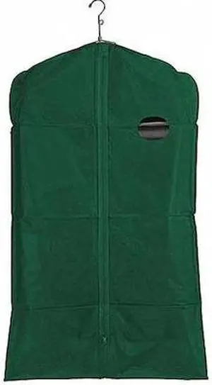 Econoco UV340 - H 3 Gauge PEVA Taffeta Finish With Oval Window And Center Zipper - Green