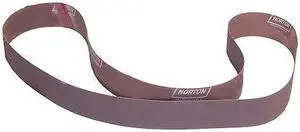NORTON ABRASIVES 78072765601 Sanding Belt, 2 in W, 72 in L, Coated, Aluminum