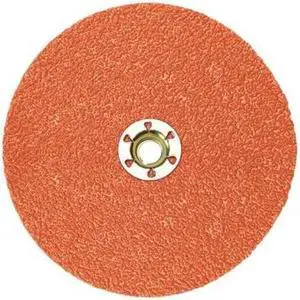 3M CUBITRON 7100068024 Fiber Sanding Disc,4 1/2 In,60 G,PK25