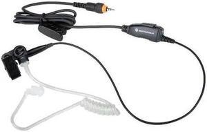 Motorola HKLN4487A  1-Wire Surveillance Earpiece w/Push-to-Talk (PTT) Microphone & Hands-Free Operation