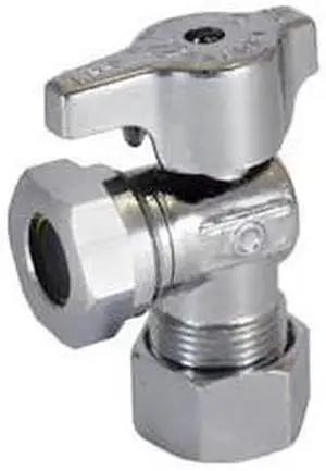 LEGEND VALVE 114-654NL 5/8OD T593 NL CHROME STOP