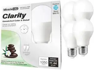 MIRACLE LED 602208 Nature's Vibe Clarity High Visibility Daylight LED Light