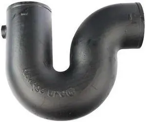 ZORO SELECT 228534 P-Trap with 1/2 in Primer Tap P - Trap W / 1/2" Primer Tap,