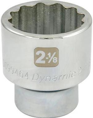 DYNAMIC D099464 1" Drive, 2-1/8" SAE Socket, 6 Points