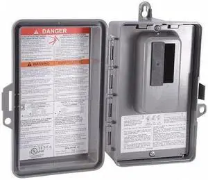 SQUARE D QO24L60NRNM Load Center, 2 Spaces, 60A Amps, 120/240V AC
