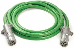 GROTE 87190 STRAIGHT GREEN ABS, 7', 4/12, 2/10 & 1/8 GA