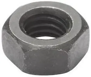 ZORO SELECT M04190.080.0001 Hex Nut, M8-1.25, Steel, Class 12, Black Oxide,