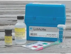 LAMOTTE 4491-DR-01 Water Testing Kit,Alkalinity,0to 200 PPM