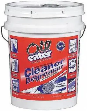 OIL EATER AOD5G35438 Cleaner Degreaser,Water-Based,5 Gal