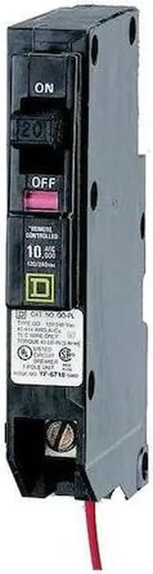 SCHNEIDER ELECTRIC QO120PLILC 20 A Plug In PowerLink Miniature Circuit Breaker