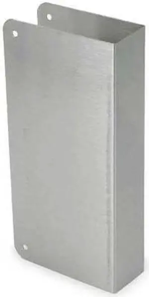 ZORO SELECT 2MDG7 Door Reinforcer, H 9 x W 4 1/4 In