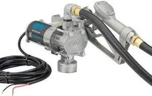 GPI 137100-01 Fuel Transfer Pump, 12V DC, 8 gpm Max. Flow Rate , 1/10 HP, Cast