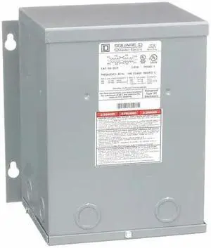 SQUARE D 2S1F General Purpose Transformer, 2 kVA, NEMA 3R, 120/240V AC,