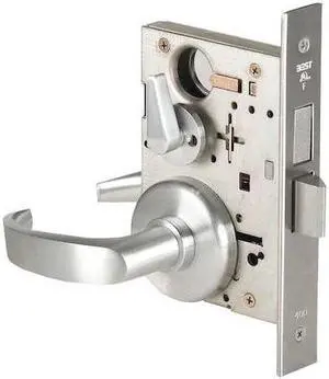 BEST 45H0L14H626LH Mortise Lockset,40H Style,2-3/4" Backset
