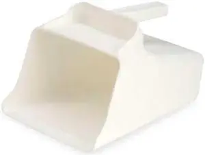 REMCO 65505 Mega Hand Scoop,Poly,128 Oz,White