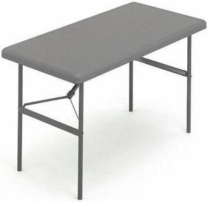 ICEBERG 65507 Rectangle IndestrucTableÃÂ® Commercial Folding Table , Charcoal