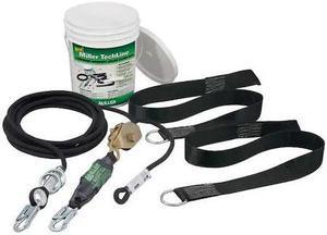 HONEYWELL MILLER HLLR2-Z7/60FT Horizontal Lifeline, 60 ft., 310 lb. Weight