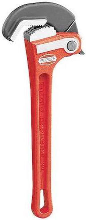 RIDGID 10348 10 in L 1 1/2 in Cap. Cast Iron Rapid Pipe Wrench