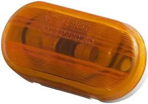 GROTE 45263 Clearance/Marker Lamp,Lens Optic,Ylw